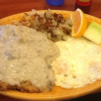 Blueberry Hill - Chicken Fried Steak w/ Biscuits and Gravy - Breakfast & Brunch Near Me - Darien, Illinois Blueberry Hill - Chicken Fried Steak w/ Biscuits and Gravy - Breakfast & Brunch Near Me - Darien, Illinois
