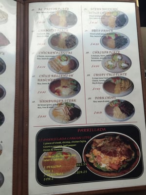 Menu photo 5 Cancun Mexican Restaurant Jourdanton, TX