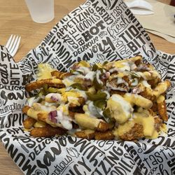Mighty Chick Sando - HOT CHICKEN FRIES