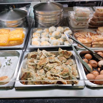 Five Loaves And Two Fishes - Dumplings, dimsum items, buns, tea eggs, pan fried taro cake - Dim Sum Near Me - Elmhurst, New York