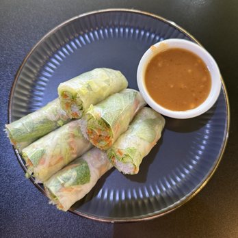 Chabaar - Fresh Spring Rolls with Peanut Sauce - Thai Near Me - Midvale, Utah