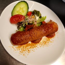 Biergarten Friedensstadt - Bio-Currywurst