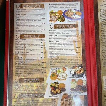 La Hacienda - Menu - Mexican Near Me - Joplin, Missouri