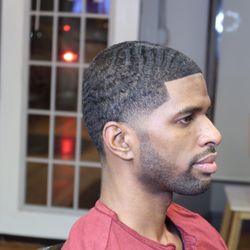 Byrd's Barber Lounge - Schedule your appointment with us today. (Men's haircut with facial trim)