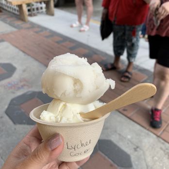 Lady Moo Moo Ice Cream - Lychee & coconut - Ice Cream & Frozen Yogurt Near Me - Brooklyn, New York Lady Moo Moo Ice Cream - Lychee & coconut - Ice Cream & Frozen Yogurt Near Me - Brooklyn, New York