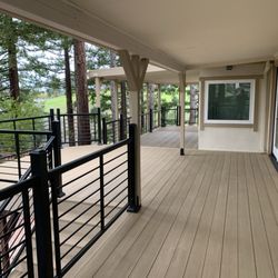 Hayward Pro - Timbertech weather teak decking