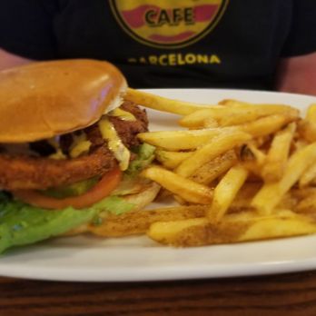 99 Restaurants - Spicy chicken sandwich. The sauce is nicely spicy. - Pubs Near Me - Westford, Massachusetts 99 Restaurants - Spicy chicken sandwich. The sauce is nicely spicy. - Pubs Near Me - Westford, Massachusetts