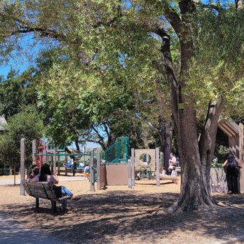 Central Park - Playground area with tree for shade - Parks Near Me - San Mateo, California
