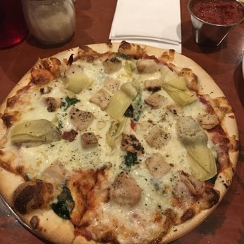 Bazbeaux Pizza - Create your own pizza with roasted chicken, spinach, fresh garlic, and artichoke hearts! - Pizza Near Me - Indianapolis, Indiana Bazbeaux Pizza - Create your own pizza with roasted chicken, spinach, fresh garlic, and artichoke hearts! - Pizza Near Me - Indianapolis, Indiana
