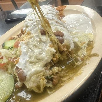 Tacos El Guero - Wet Burrito Chicken - Tacos Near Me - Fontana, California