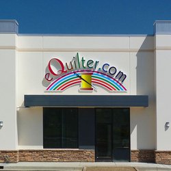 eQuilter.com - EQuilter Warehouse in Boulder, Colorado with our rainbow logo.