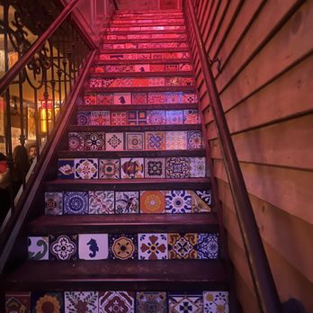 Toro Loco - Unique, artistic staircase by the restroom - Cocktail Bars Near Me - New York, New York Toro Loco - Unique, artistic staircase by the restroom - Cocktail Bars Near Me - New York, New York