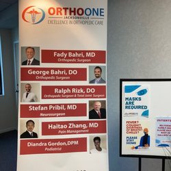 Ortho One Jacksonville - Five doctors and not one of them was available for my appointment?