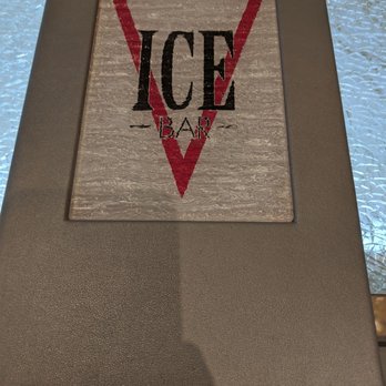Ice Bar - the logo on the back of the sign - Cocktail Bars Near Me - Lake Charles, Louisiana