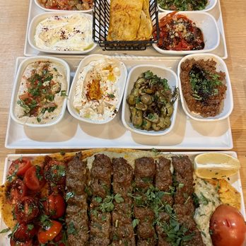 Asmalimescit Dürümcüsü - Mezzes and Antakya Kebab with Begendi - Fast Food Near Me - Istanbul, 34