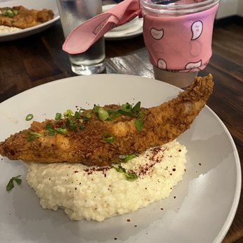 Pearl - Catfish and grits - tonight's special - Seafood Near Me - Fairhope, Alabama