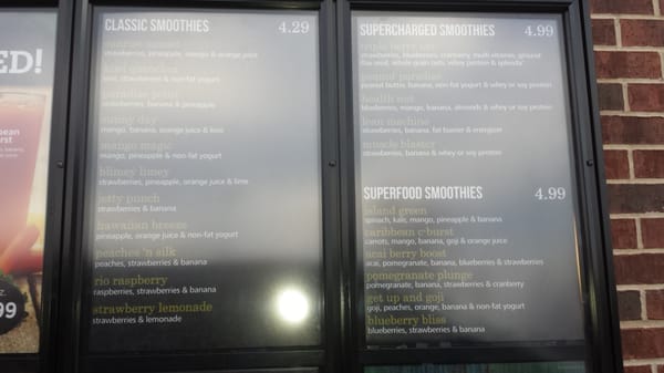 Menu photo 7 Tropical Smoothie Cafe Oklahoma City, OK