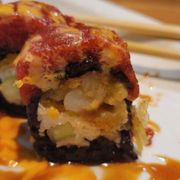 Photo of Blue Ocean Robata & Sushi Bar - Carlsbad, CA, United States. Chef specialty with black rice