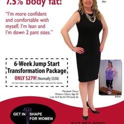 Get In Shape For Women - CONGRATULATIONS ON YOUR AMAZING TRANSFORMATION MARYBETH DIXON! WOBURN CLIENT