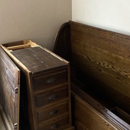 The roll top desk, well most of it. The roll top desk, well most of it.
