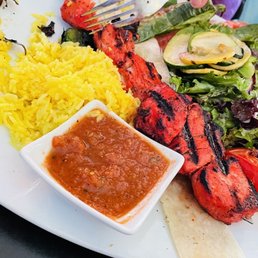 Chicken shish plate Chicken shish plate