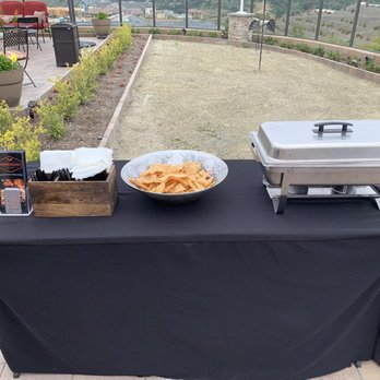 Tacoholics Anonymous - The chips, beans and rice and utensils. - Caterers Near Me Tacoholics Anonymous - The chips, beans and rice and utensils. - Caterers Near Me