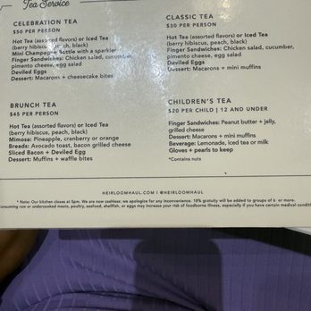 Heirloom Haul - High tea options - Tea Rooms Near Me - Frisco, Texas Heirloom Haul - High tea options - Tea Rooms Near Me - Frisco, Texas