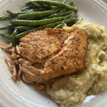 Square One Brewery & Distillery - Pan Seared Salmon - American Near Me - Saint Louis, Missouri Square One Brewery & Distillery - Pan Seared Salmon - American Near Me - Saint Louis, Missouri