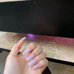 T L Nails - Acrylic coffin shape