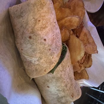 Crosstown Pub & Grill - Chicken Gouda Wrap - New American Near Me - Cary, North Carolina