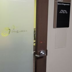 Quest Diagnostics - The Entrance 5th Floor...at the end of the hall to your left.