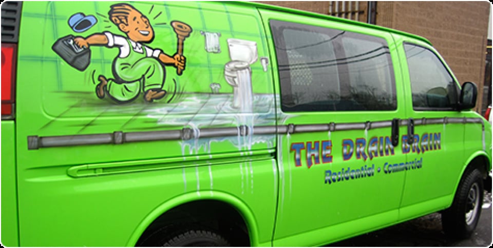 Slide of The Drain Brain