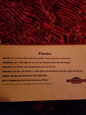 Menu photo 6 The Speakeasy Distillery Wichita Falls, TX Menu photo 6 The Speakeasy Distillery Wichita Falls, TX