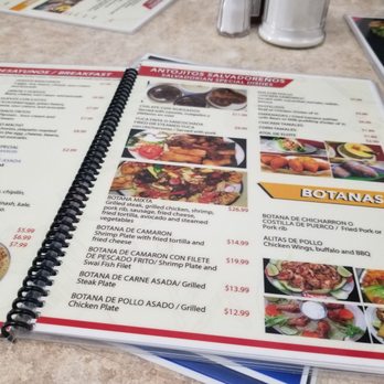 Salvimex 110 - Menu - Mexican Near Me - Gardena, California