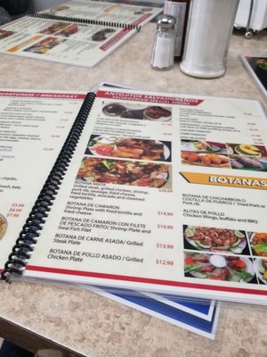Menu photo 1 Salvimex 110 Gardena, CA