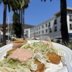 Pete's Plaza Cafe - Fish tacos