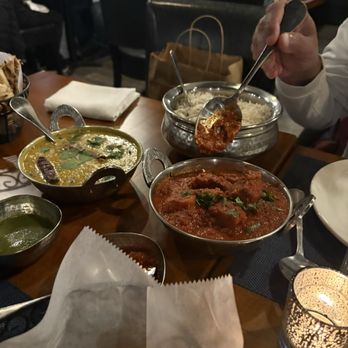Saffire - Chicken vindaloo & dal tadka - Indian Near Me - Commack, New York