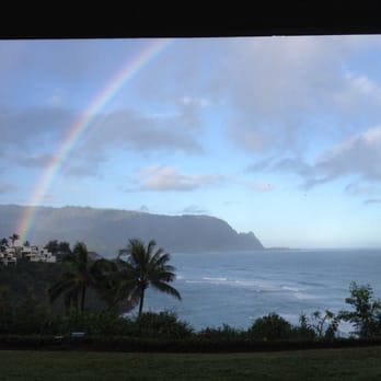 Pali Ke Kua - Rainbow we saw from #116 - Hotels Near Me - Princeville, Hawaii Pali Ke Kua - Rainbow we saw from #116 - Hotels Near Me - Princeville, Hawaii