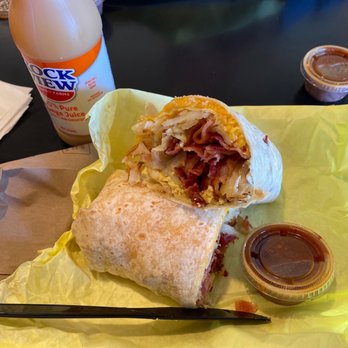 Lucky Boy - Bacon breakfast burrito - Fast Food Near Me - Pasadena, California Lucky Boy - Bacon breakfast burrito - Fast Food Near Me - Pasadena, California
