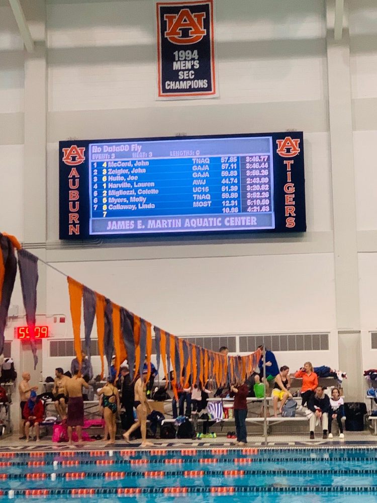 Social spots from James E Martin Aquatics Center