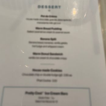 The Table at Crate - Desert menu - New American Near Me - Oak Brook, Illinois The Table at Crate - Desert menu - New American Near Me - Oak Brook, Illinois