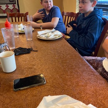 Strayhorn Grill - The boys with clean plates always a good sign . - American Near Me - Fruita, Colorado