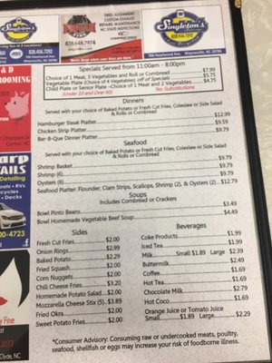 Menu photo 5 Sherrill's Pioneer Restaurant Clyde, NC Menu photo 5 Sherrill's Pioneer Restaurant Clyde, NC