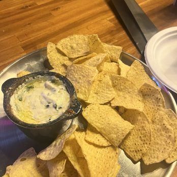 Hotboxx Woodfire - Spinach and artichoke dip - Pizza Near Me - Holiday Island, Arkansas Hotboxx Woodfire - Spinach and artichoke dip - Pizza Near Me - Holiday Island, Arkansas