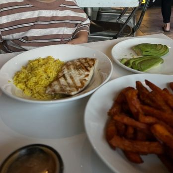 BlueSalt Fish Grill - Mahi Mahi Plate (w) Cajun Sweet Potato Fries - Seafood Near Me - Torrance, California