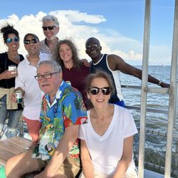 Tour Boat Annapolis - Friends and family enjoying the music and the sightseeing