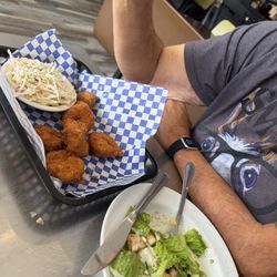 Sailer’s  Place Cafe & Bakery - Shrimp Po'Boy w side salad instead of fries