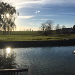 King's Homestead - The pond behind the shop