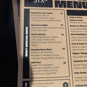 Bar Six40 - New cocktail menu! - Bars Near Me - Scottsdale, Arizona