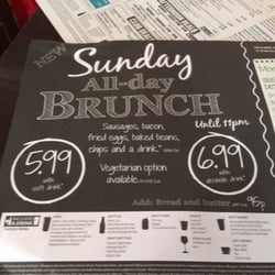 Sunday-specific deal